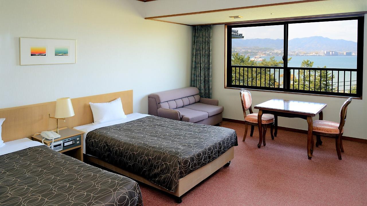 Miyajima Morinoyado Hotel Хатсукаичи Екстериор снимка