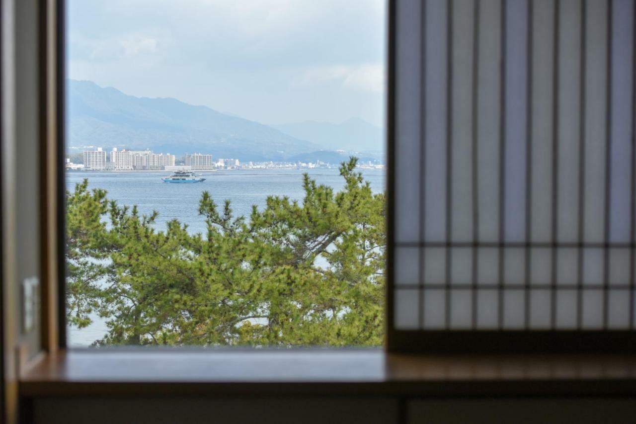 Miyajima Morinoyado Hotel Хатсукаичи Екстериор снимка