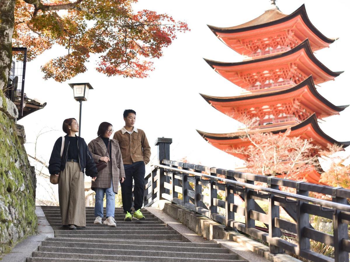Miyajima Morinoyado Hotel Хатсукаичи Екстериор снимка